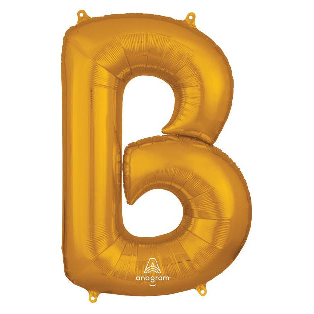 33" Gold Mylar Letters