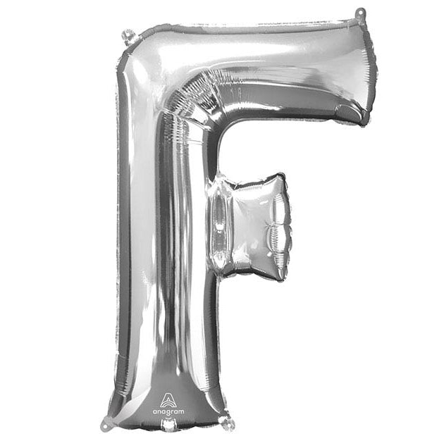 34" Silver Mylar Letters