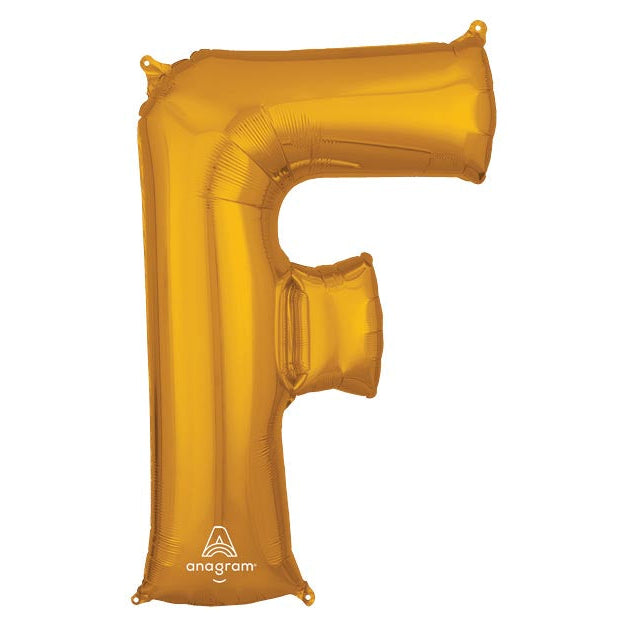 33" Gold Mylar Letters