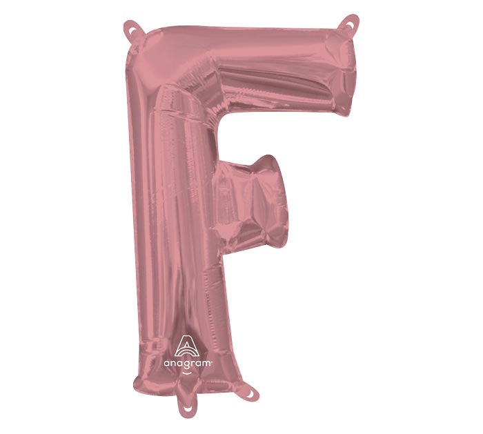 34" Rose Gold Mylar Letters