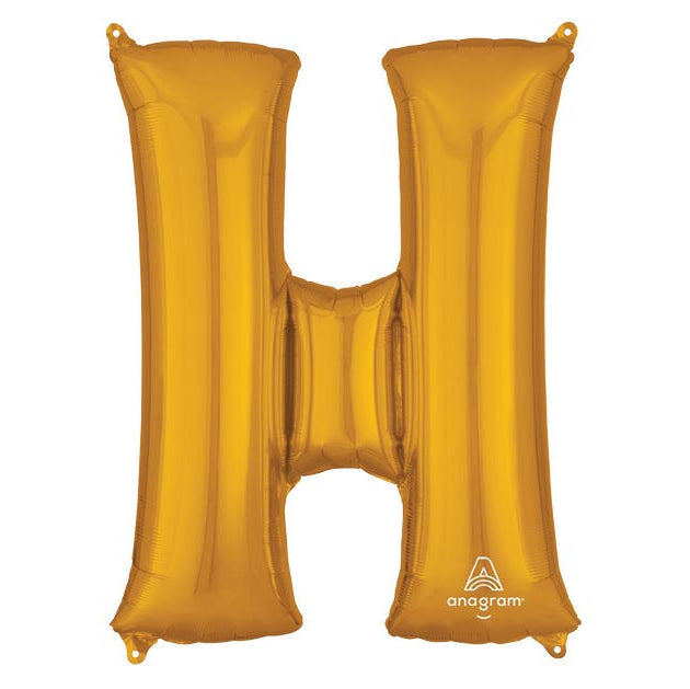 33" Gold Mylar Letters