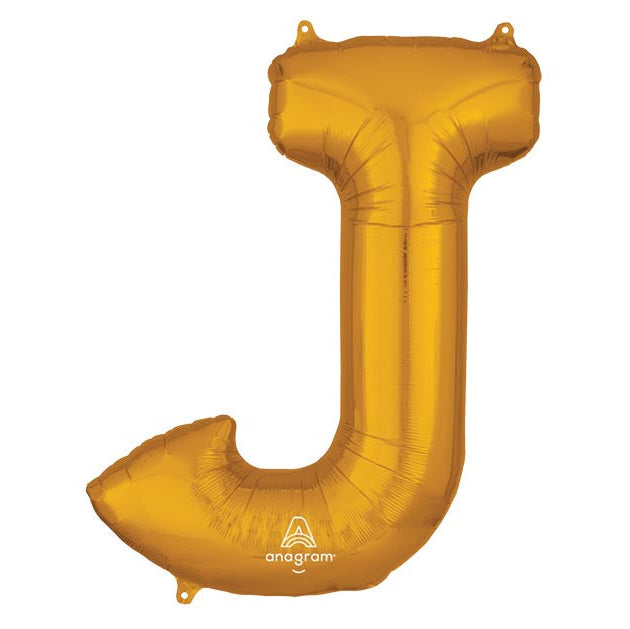 33" Gold Mylar Letters