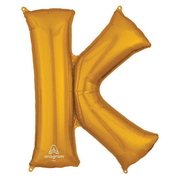 33" Gold Mylar Letters