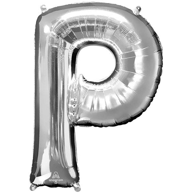 34" Silver Mylar Letters