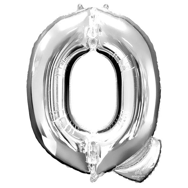 34" Silver Mylar Letters