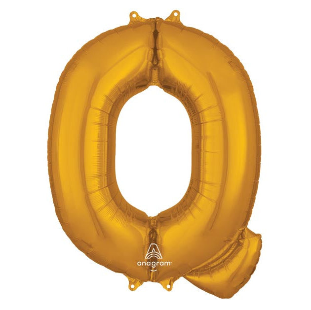 33" Gold Mylar Letters