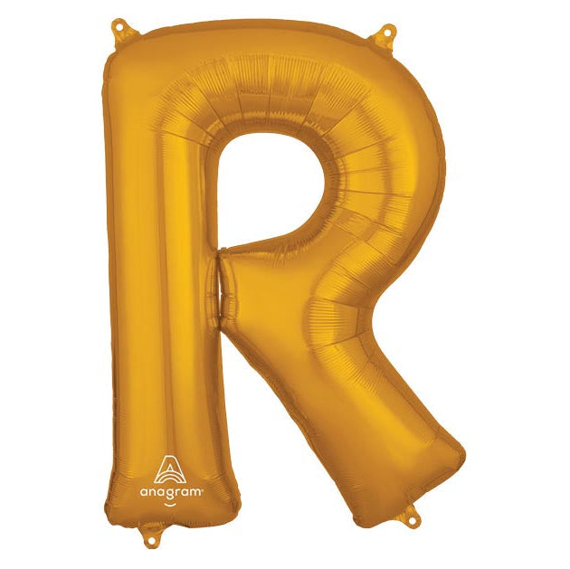 33" Gold Mylar Letters