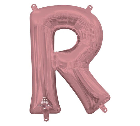 34" Rose Gold Mylar Letters
