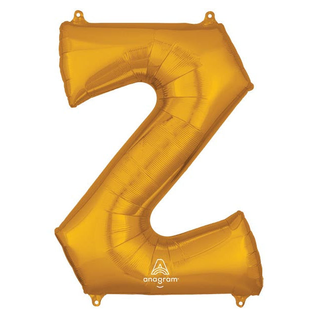 33" Gold Mylar Letters