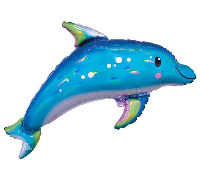 29" Dolphin Mylar Balloon