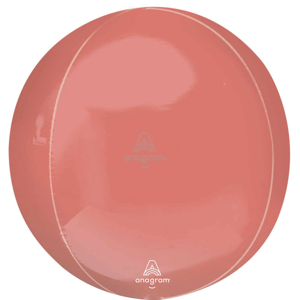 16" Coral Orbz Balloon