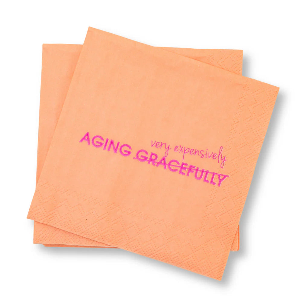 Aging Expensively Napkins