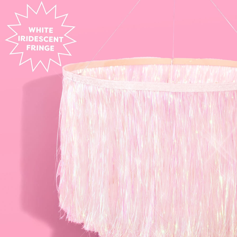 Iridescent Party Chandelier