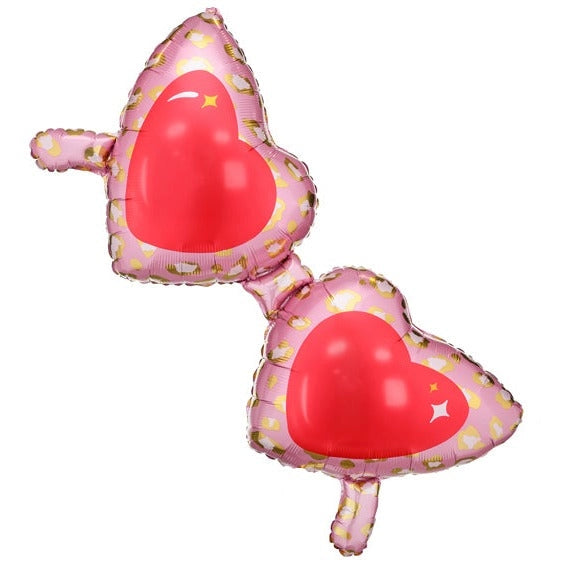 45" Heart Glasses Mylar