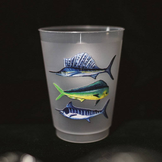 Sport Fish Frosted Cups