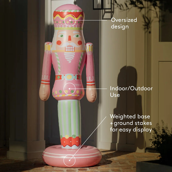 Candy Inflatable Nutcracker - Large