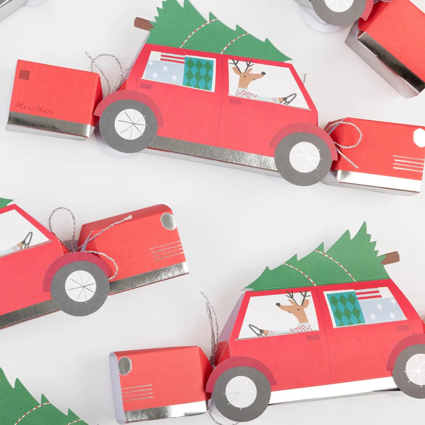 Reindeer in Car Crackers