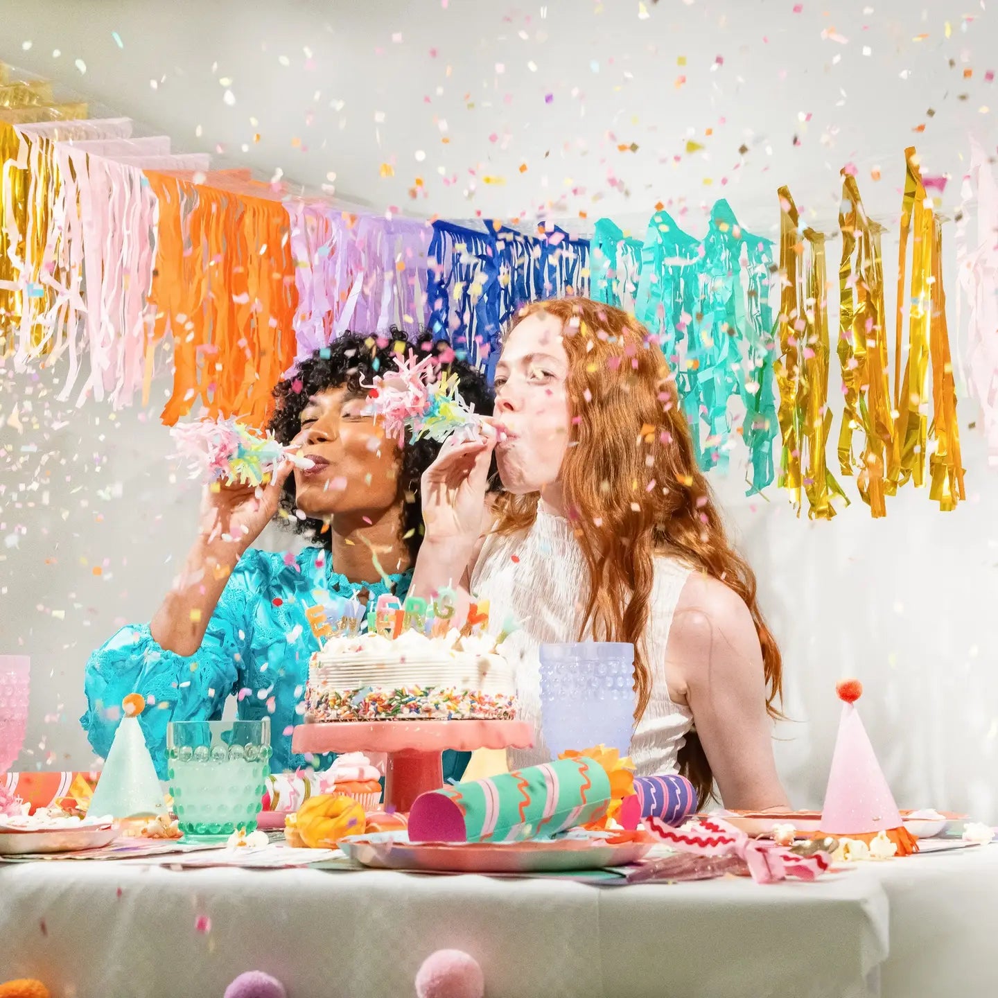 Fringe Confetti Party Blowers
