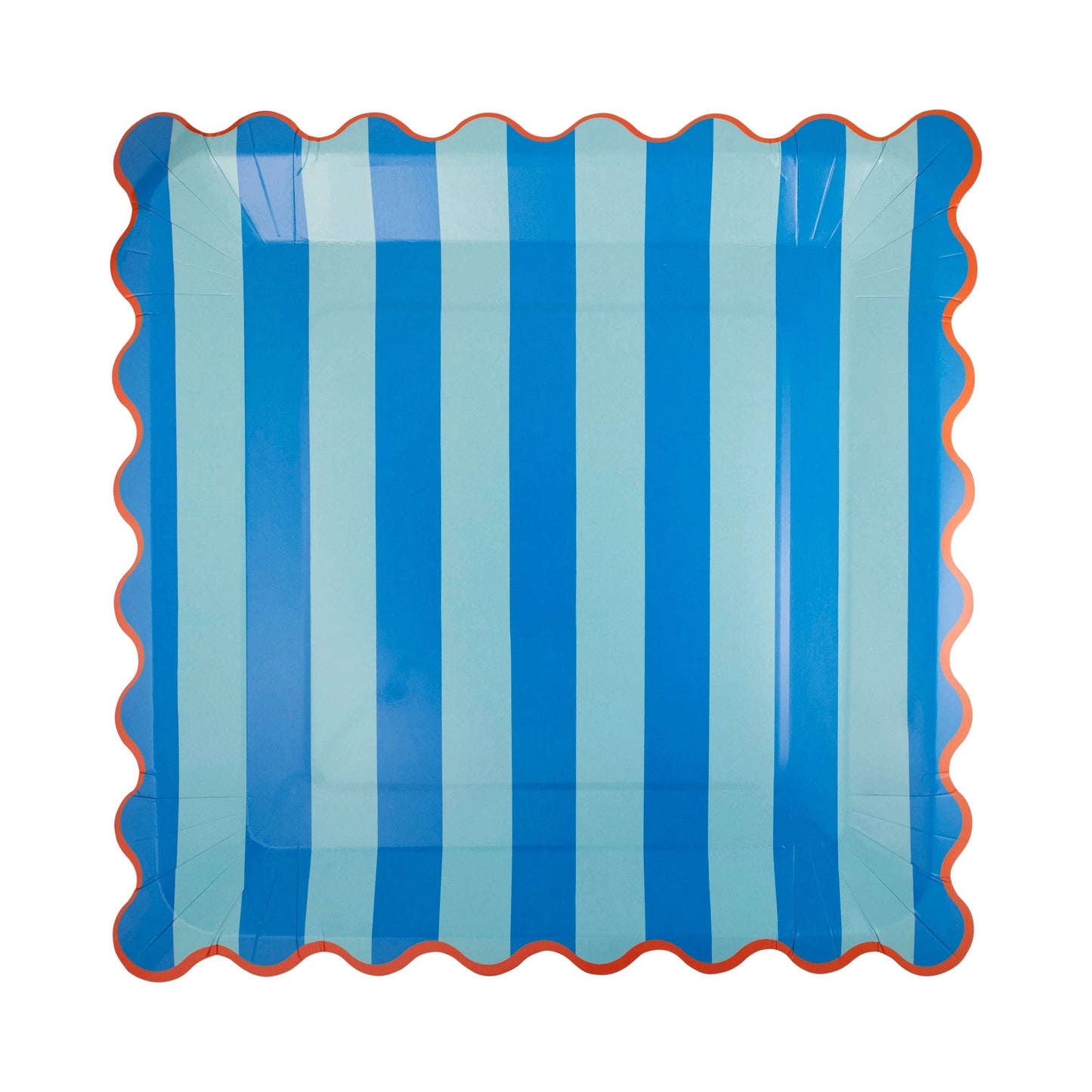 Bright Striped Dinner Plates