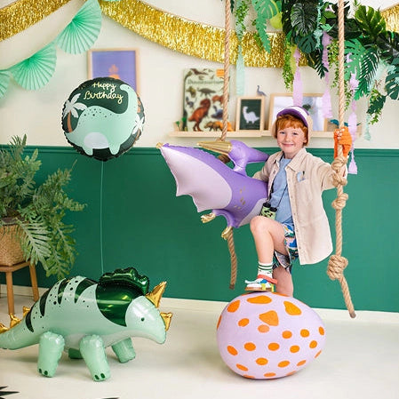 18" Dinosaur Birthday Mylar