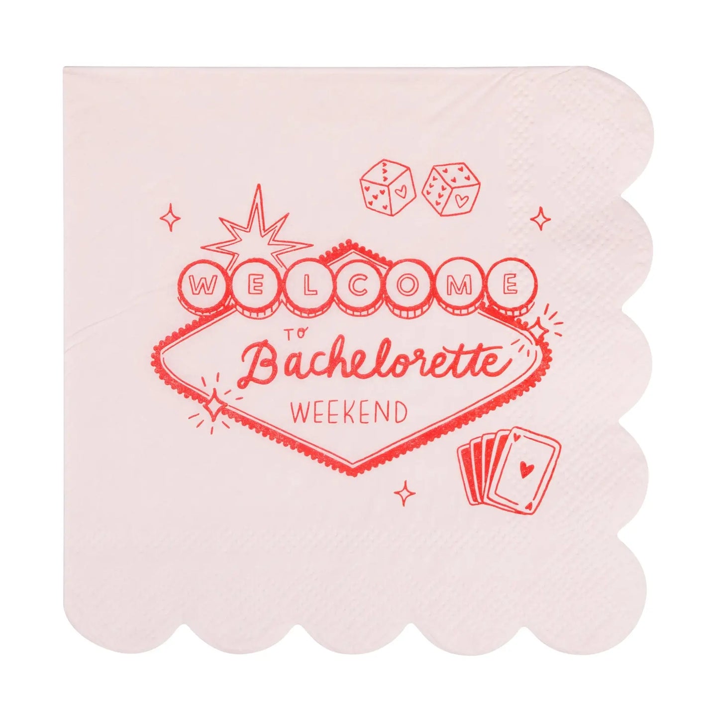 Bachelorette Cocktail Napkins