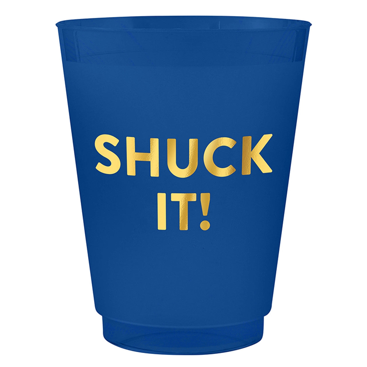 Shuck It Blue Frost Cups
