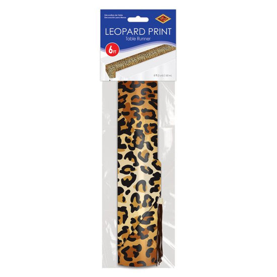 Leopard Print Table Runner