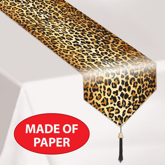 Leopard Print Table Runner