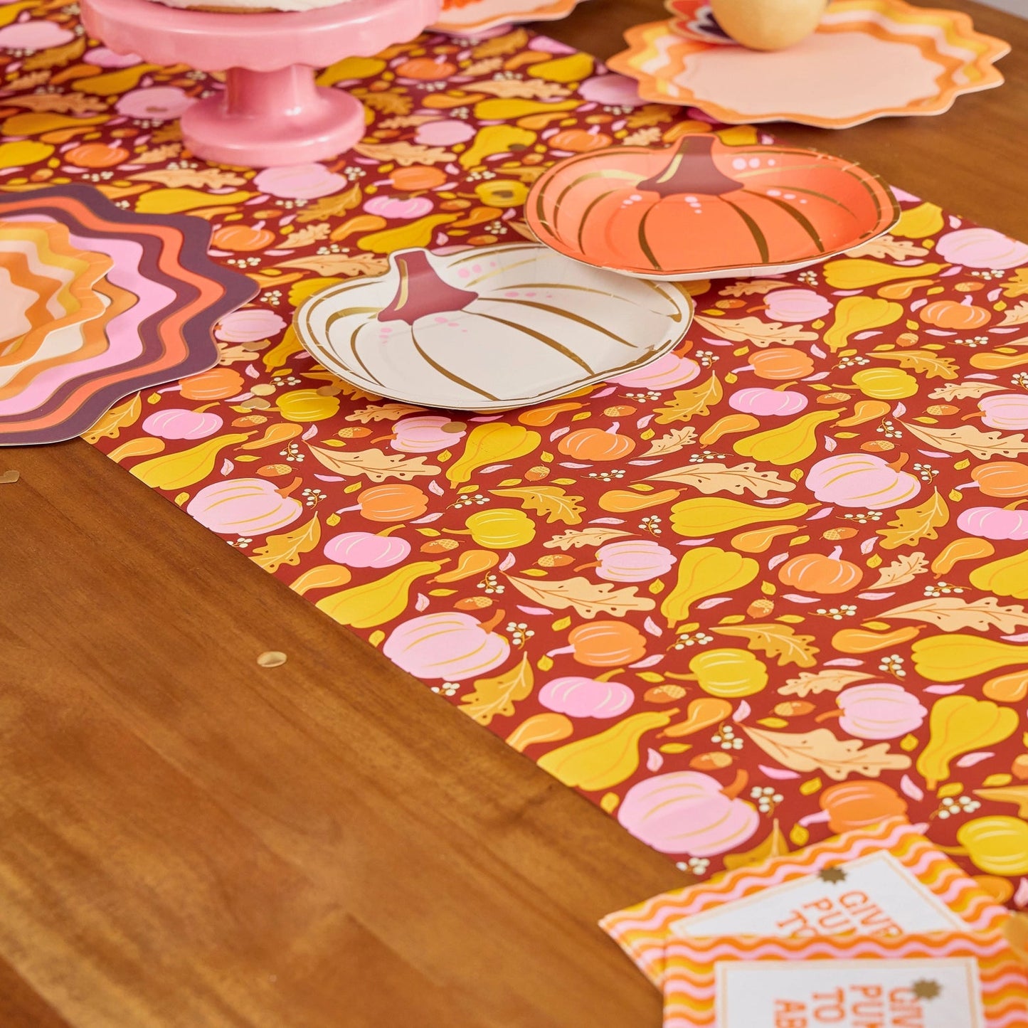 Gorgeous Gourd Table Runner
