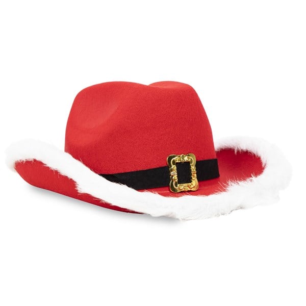 Santa Claus Cowboy Hat