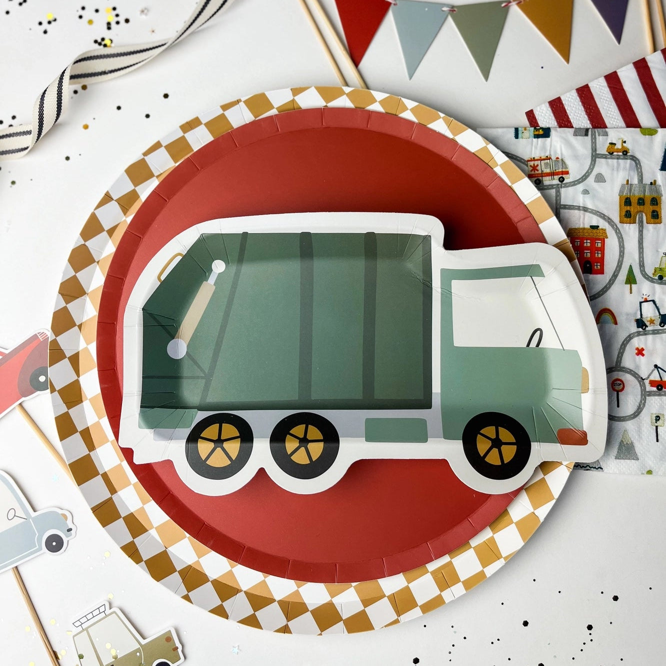 Garbage Truck Plate