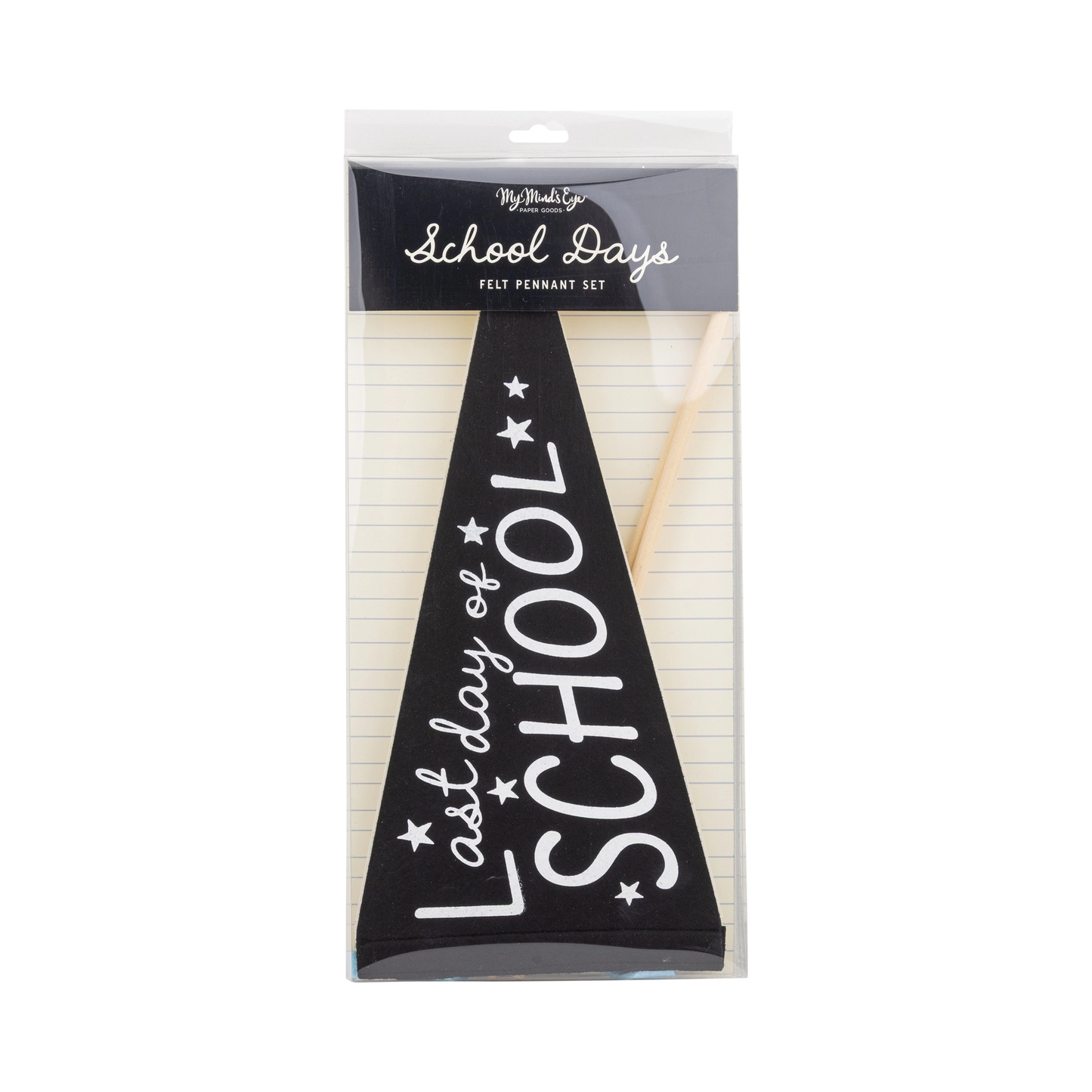 First and Last Day Felt Pennant Set