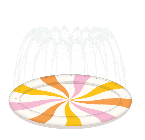 Kids Splash Pad - Summer Swirl