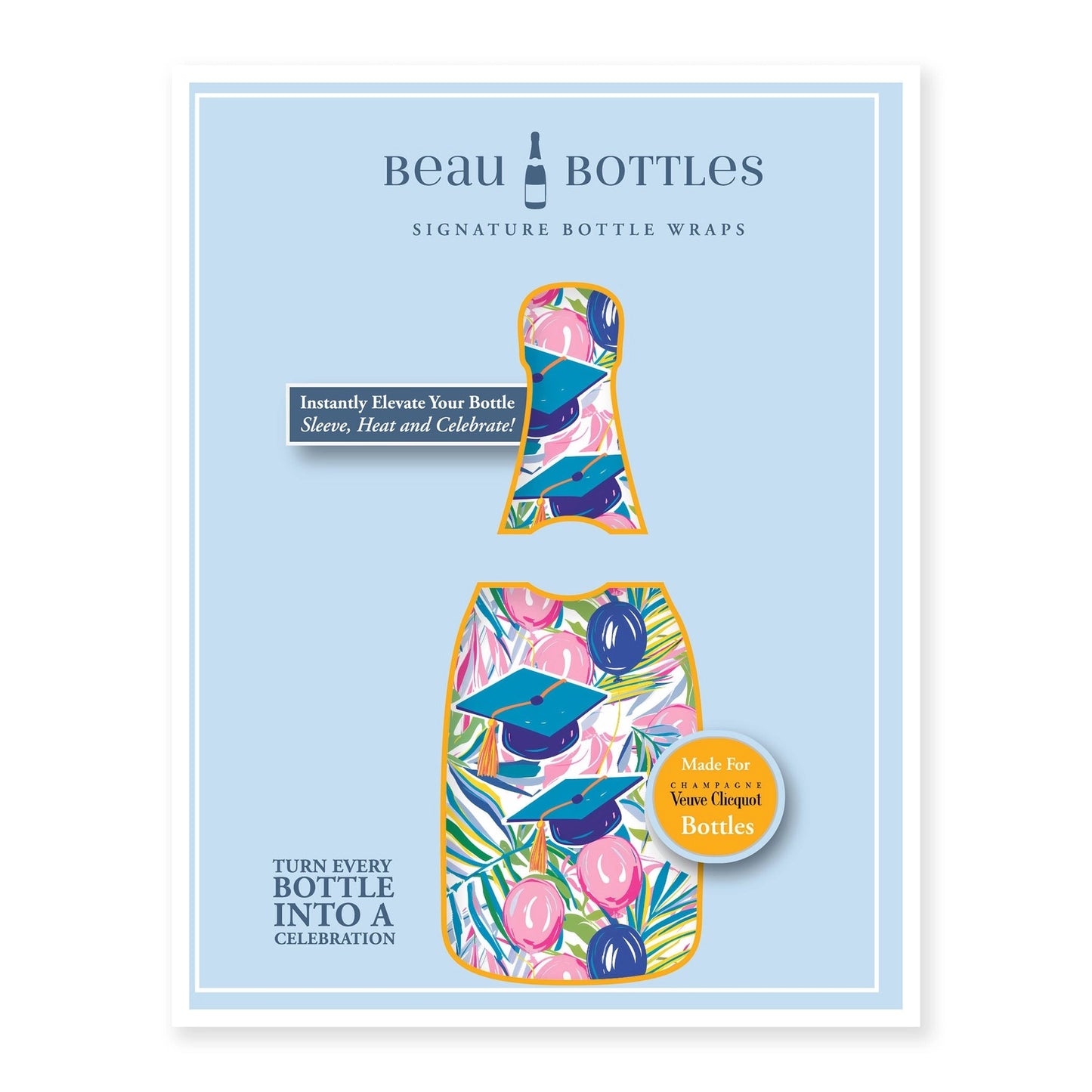 Beau Bottles Pink Graduation - Veuve Edition