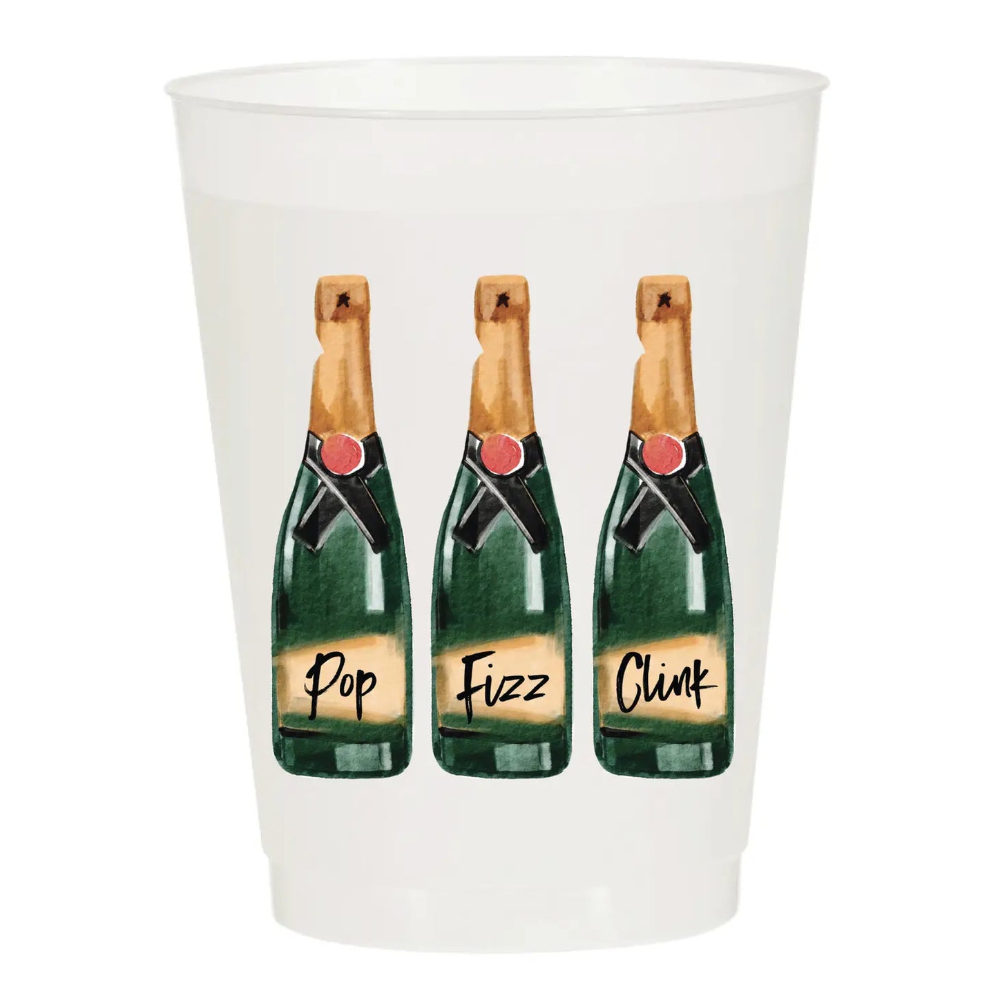 Pop Fizz Clink Champagne Cups