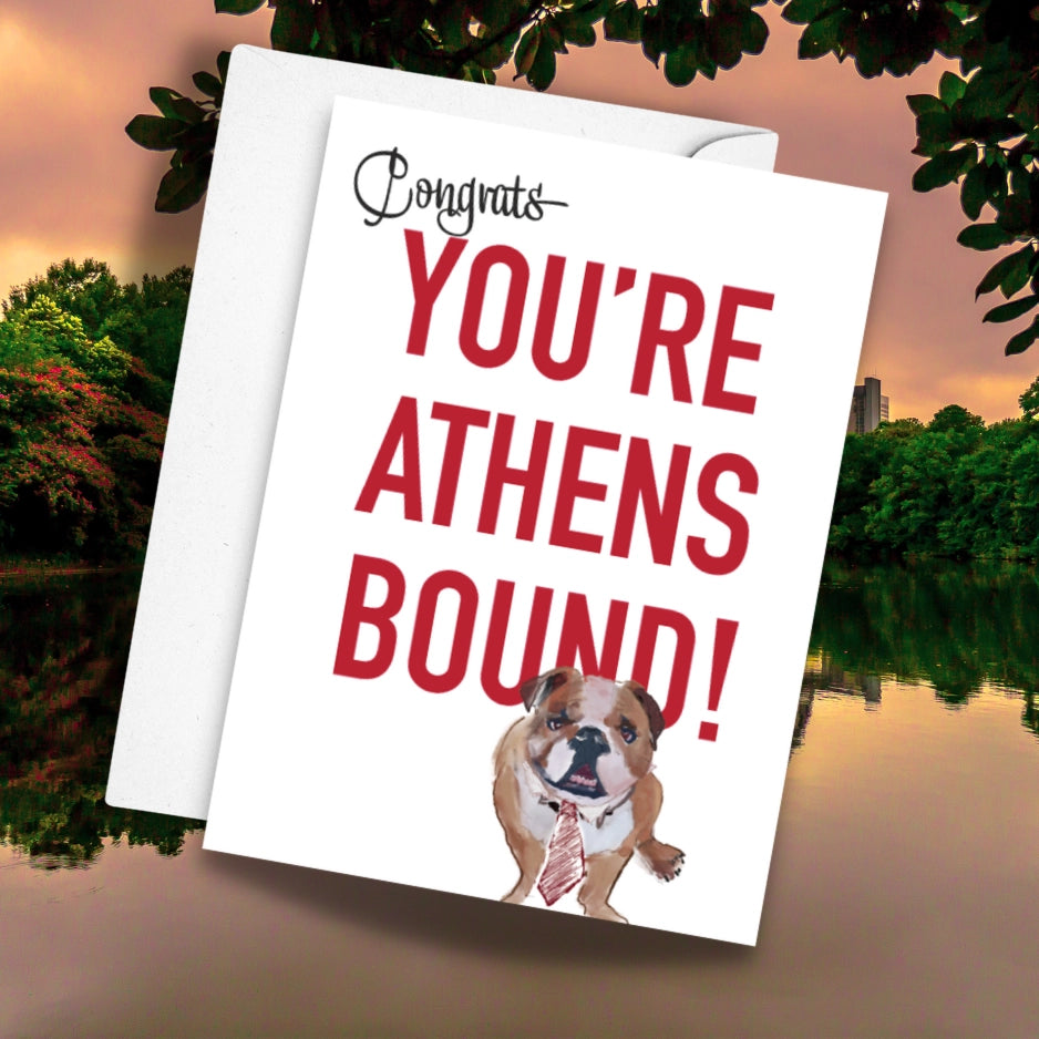 Athens Bound Greeting Card