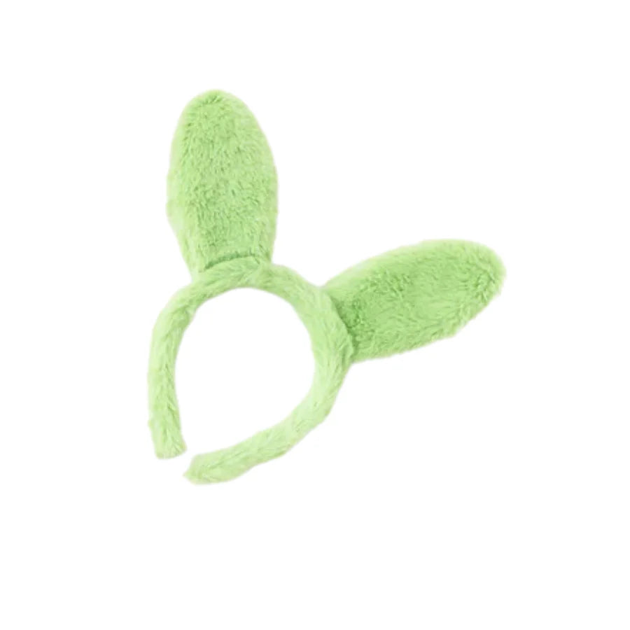 Fuzzy Bunny Ear Headbands