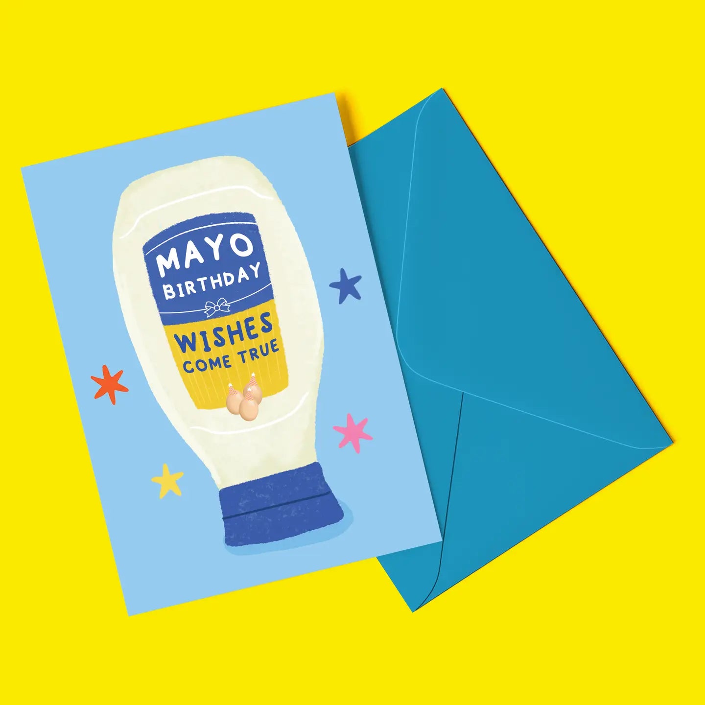 Mayo Birthday Card with Stickers