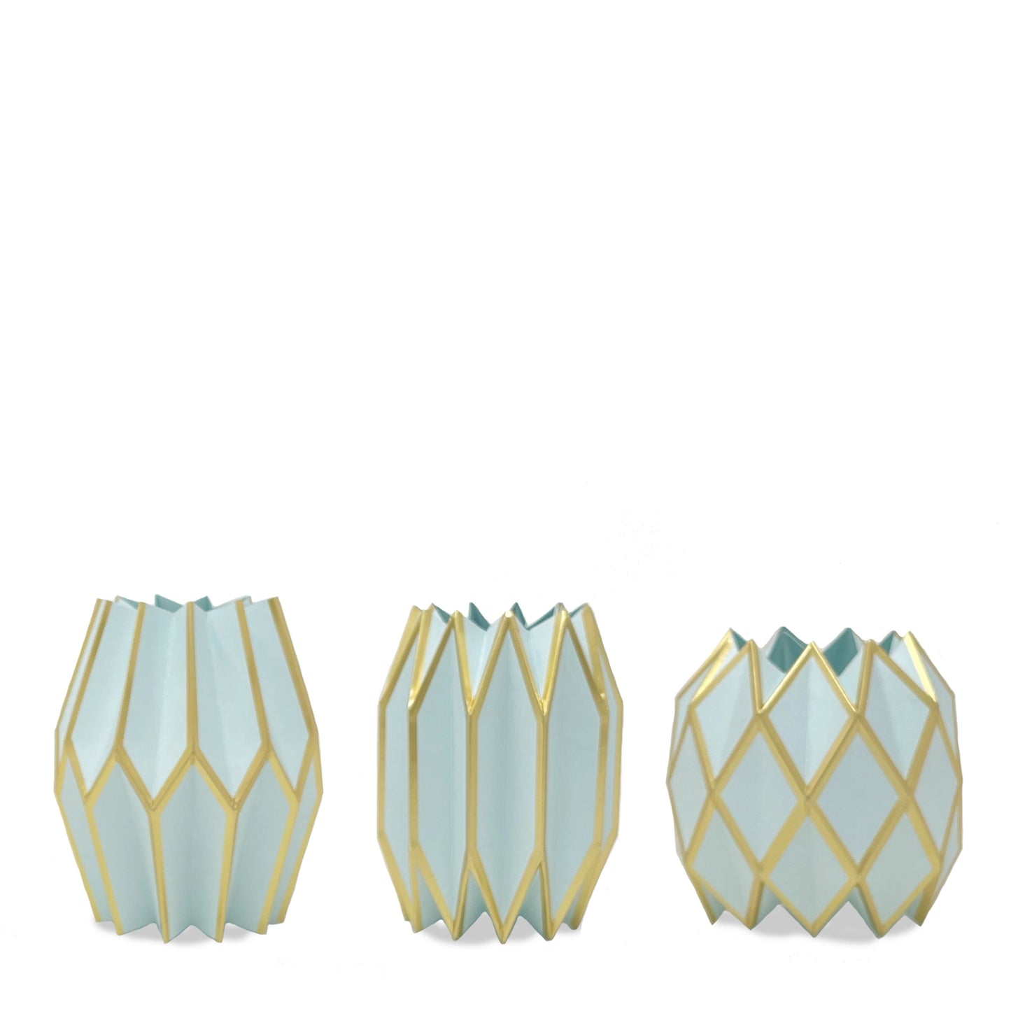 Tiffany Blue Paper Vase Wraps