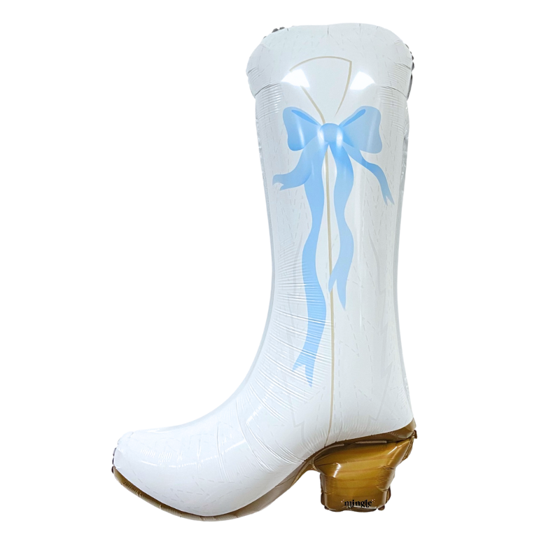 30" Coquette Cowboy Boot Mylar