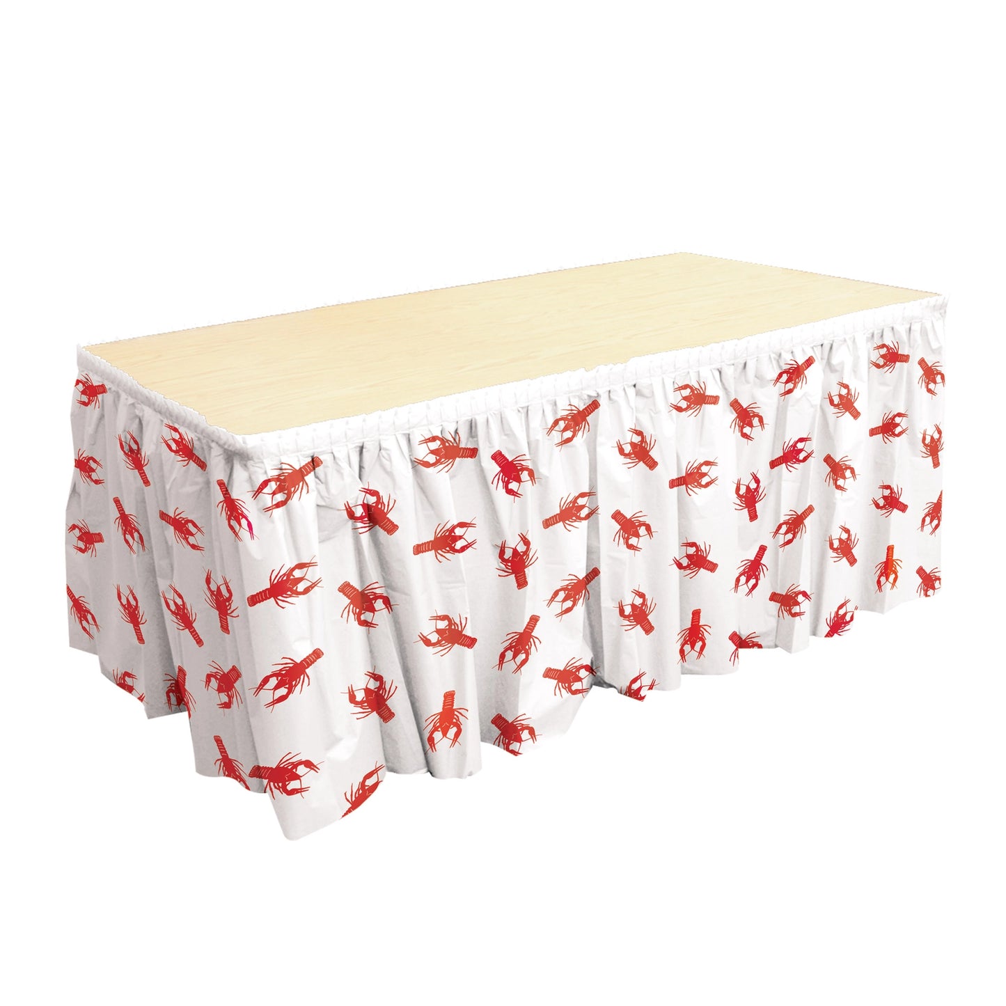 Crawfish Table Skirting