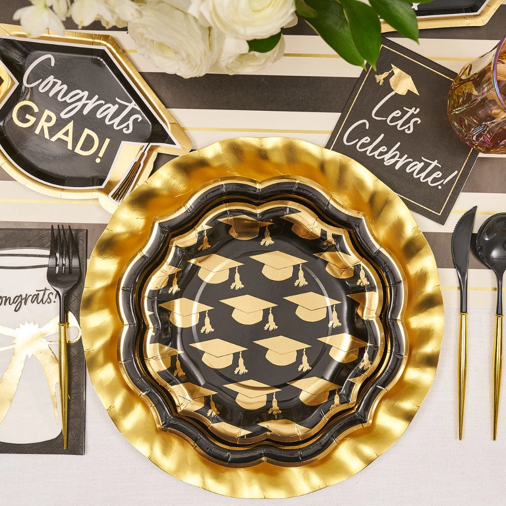 Classic Grad Salad Plates
