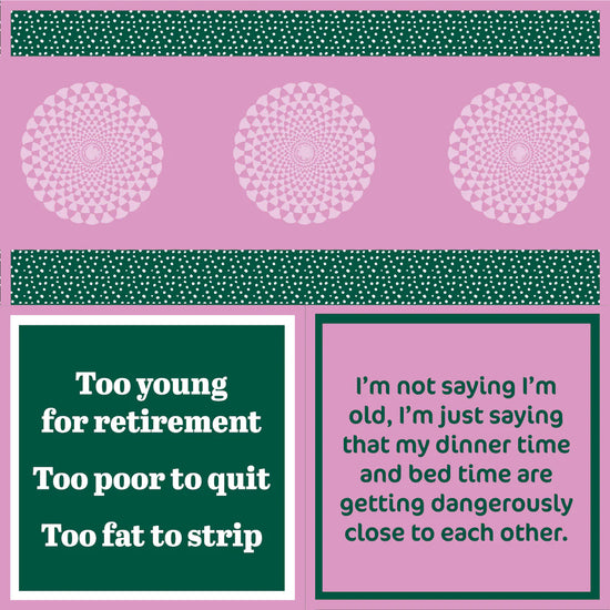 Napkins: I'm Old