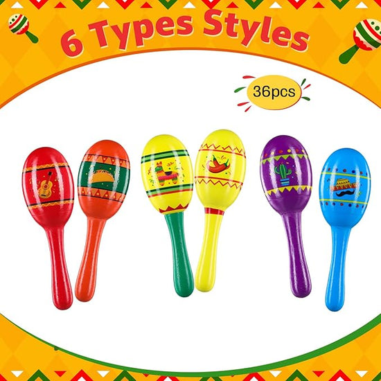 Tiny Maracas - 6 pack
