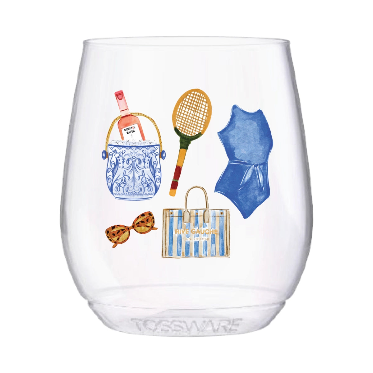 Hampton Summer 14oz Tossware Wine Glass