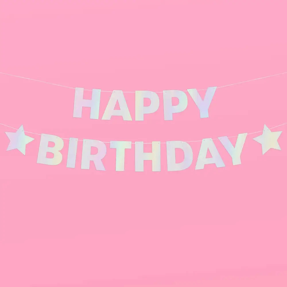 Birthday Girl Star Banner