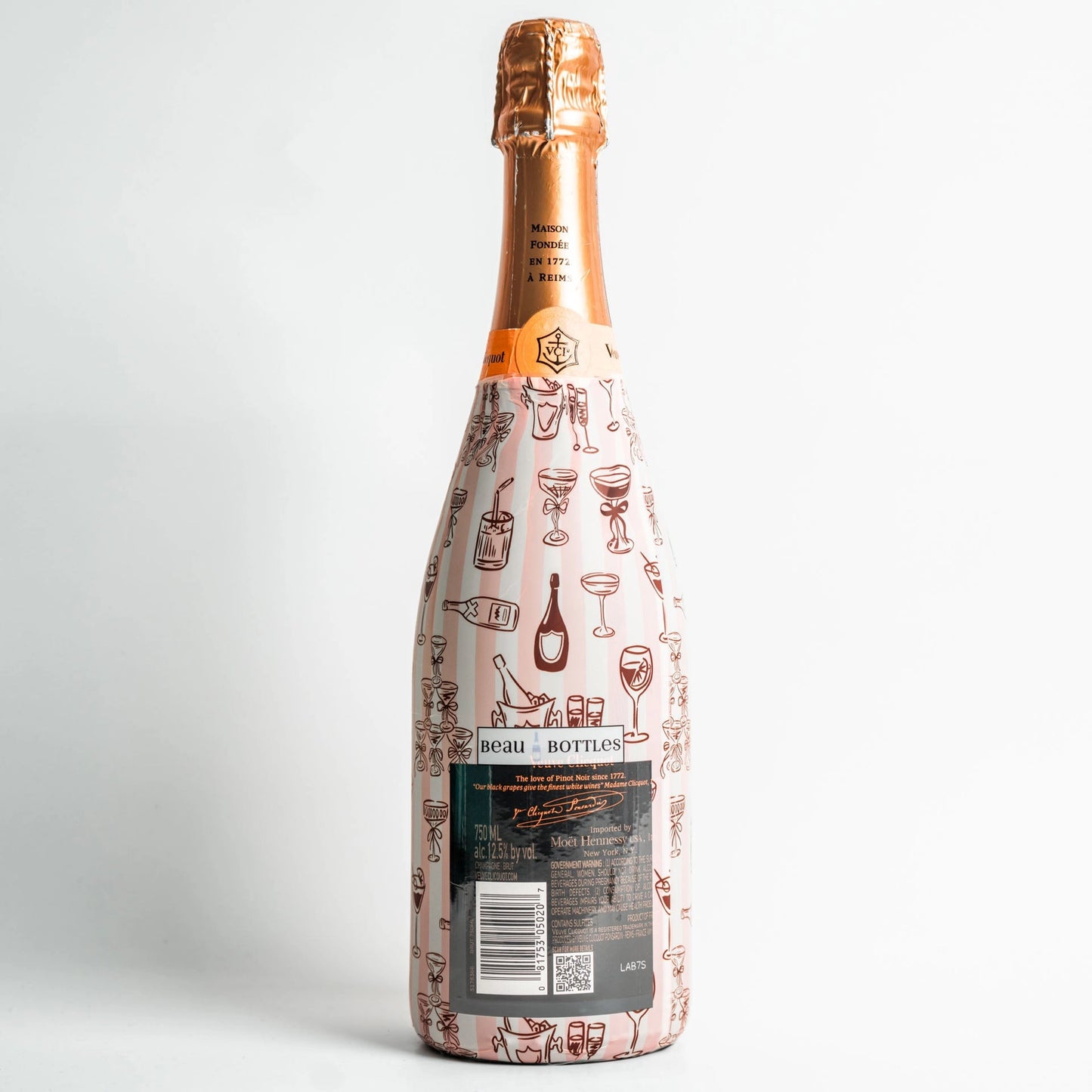 Beau Bottles Toast & Bubbles - Veuve Edition