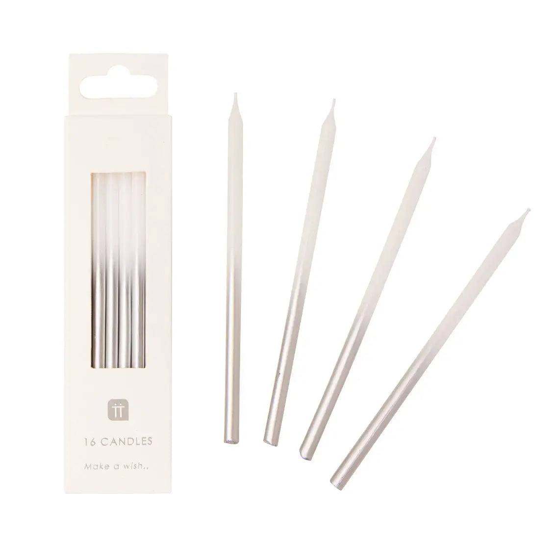 White and Silver Candles