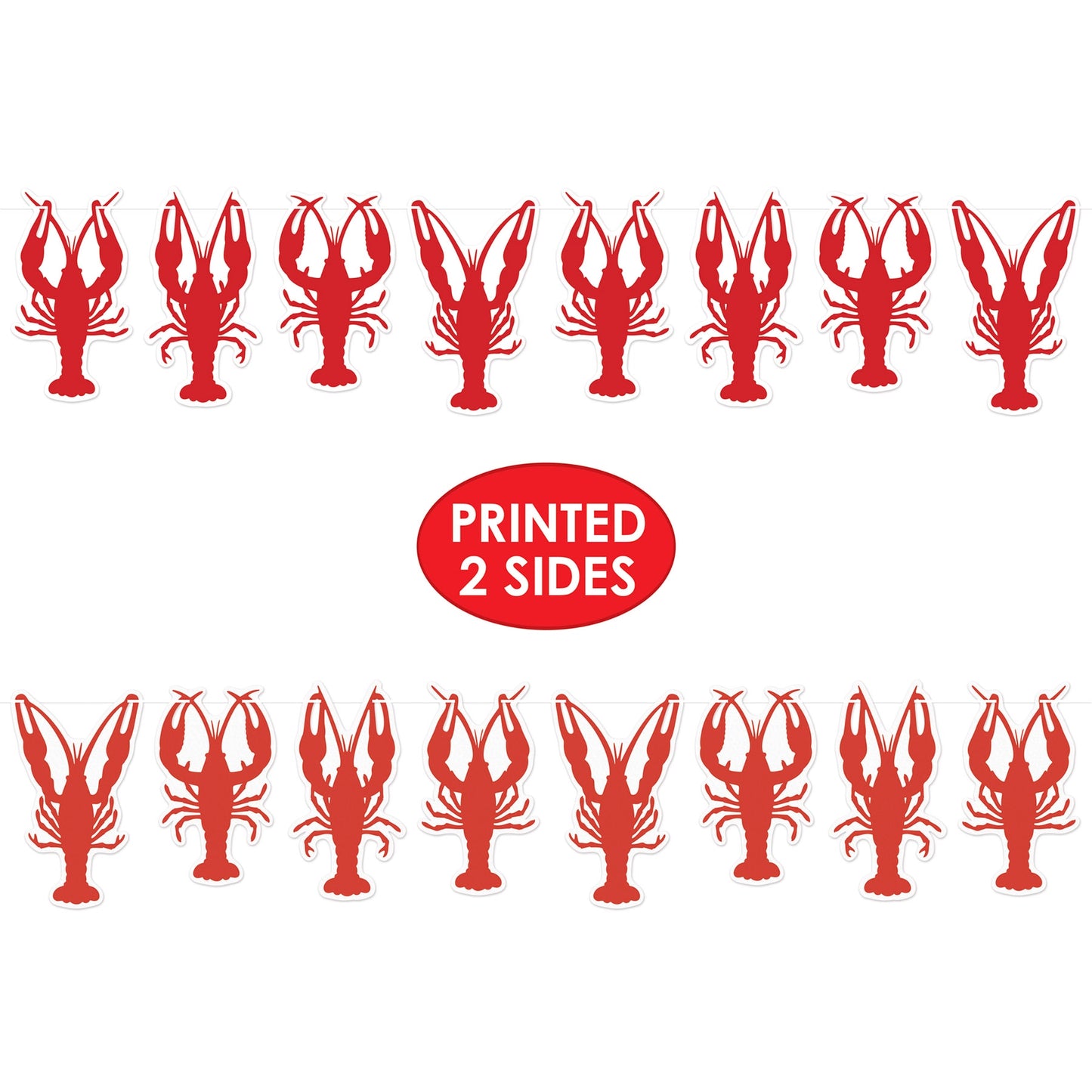 Crawfish Streamer Garland