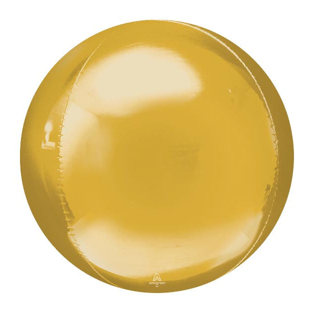 16" Solid Gold Orbz Mylar